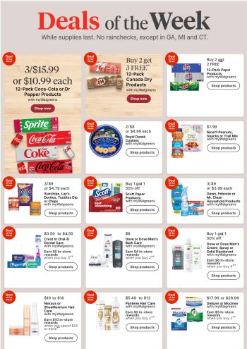 Walgreens offer thumb